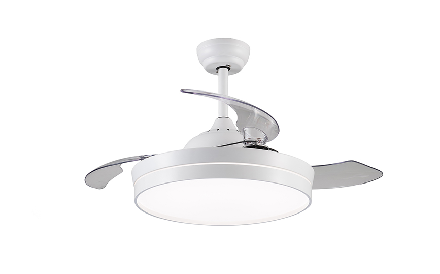 42-3007 42-Inch Invisible Ceiling Fan with Light and Remote Control