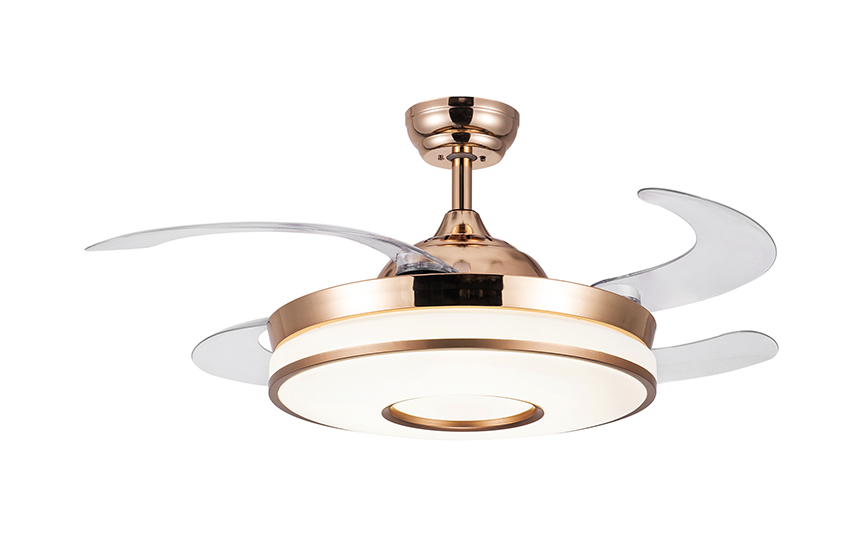 42-5148 42-Inch Retractable Ceiling Fan with Light and Remote Control