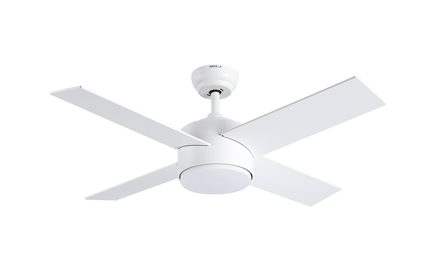 44-1084WH  44-Inch Ceiling Fan with LED Light