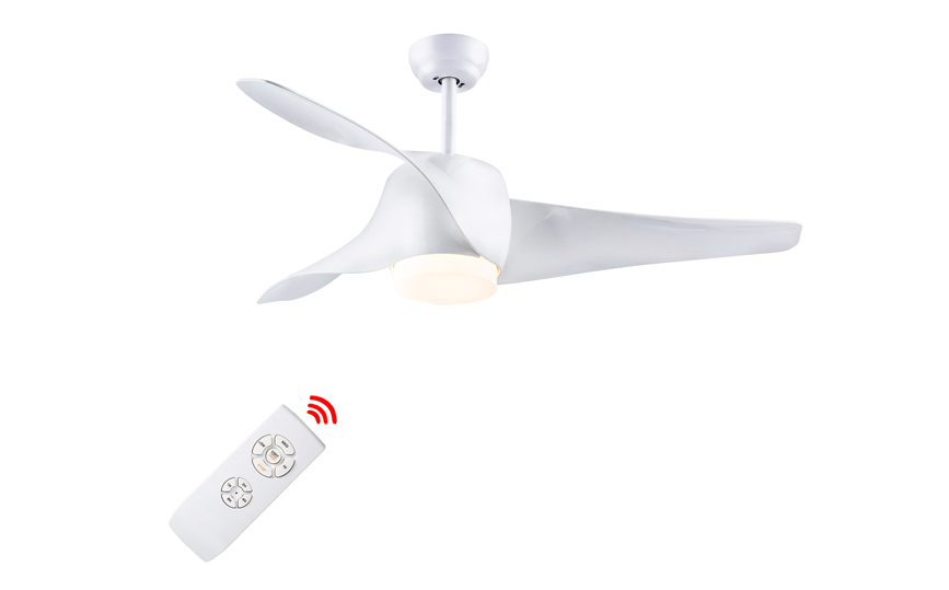 52-1013WH 52-Inch Ceiling Fan with LED Light