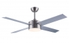 AC Fans - 52-1084B 52-Inch Brushed Nickel Ceiling Fan with Light and Remote Control