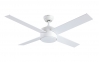 AC Fans - 52-1084WH 52-Inch Ceiling Fan with Light and Remote Control in White Finish