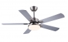 AC Fans - Brushed Nickel Ceiling Fans with Lights and Remote Control