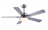 AC Fans - Brushed Nickel Ceiling Fans with Lights and Remote Control