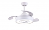 Retractable Fans - 36-9217 36-Inch Retractable Ceiling Fan with Light and Remote Control