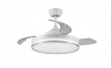 Retractable Fans - 42-3011 42-Inch Invisible Ceiling Fan with Light and Remote Control