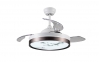 Retractable Fans - 42-3015 42-Inch Retractable Ceiling Fan with Light and Remote Control
