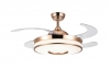 Retractable Fans - 42-5148 42-Inch Retractable Ceiling Fan with Light and Remote Control
